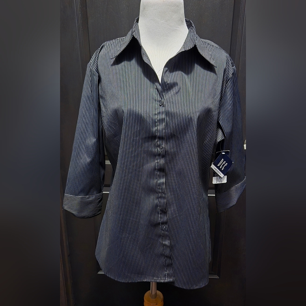 NWT Pinstripe Button Down Shirt